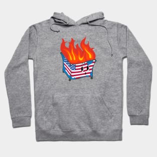 America the Dumpster Fire Hoodie